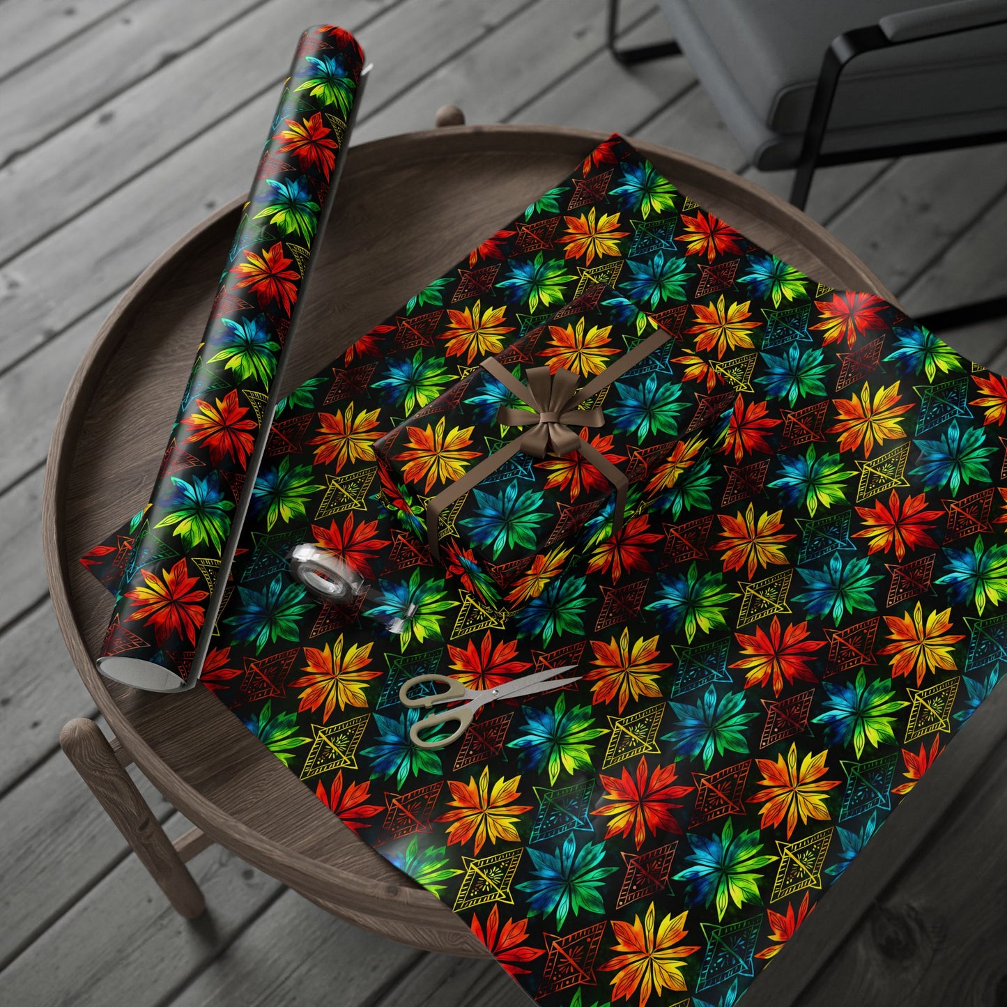 Celebration Mosaic Kwanzaa Wrapping Paper