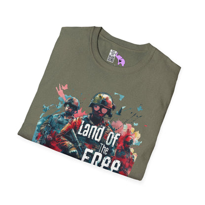 Land of the Free Adult T-shirt