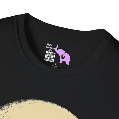 Bat Over Moon 2 Adult T-shirt