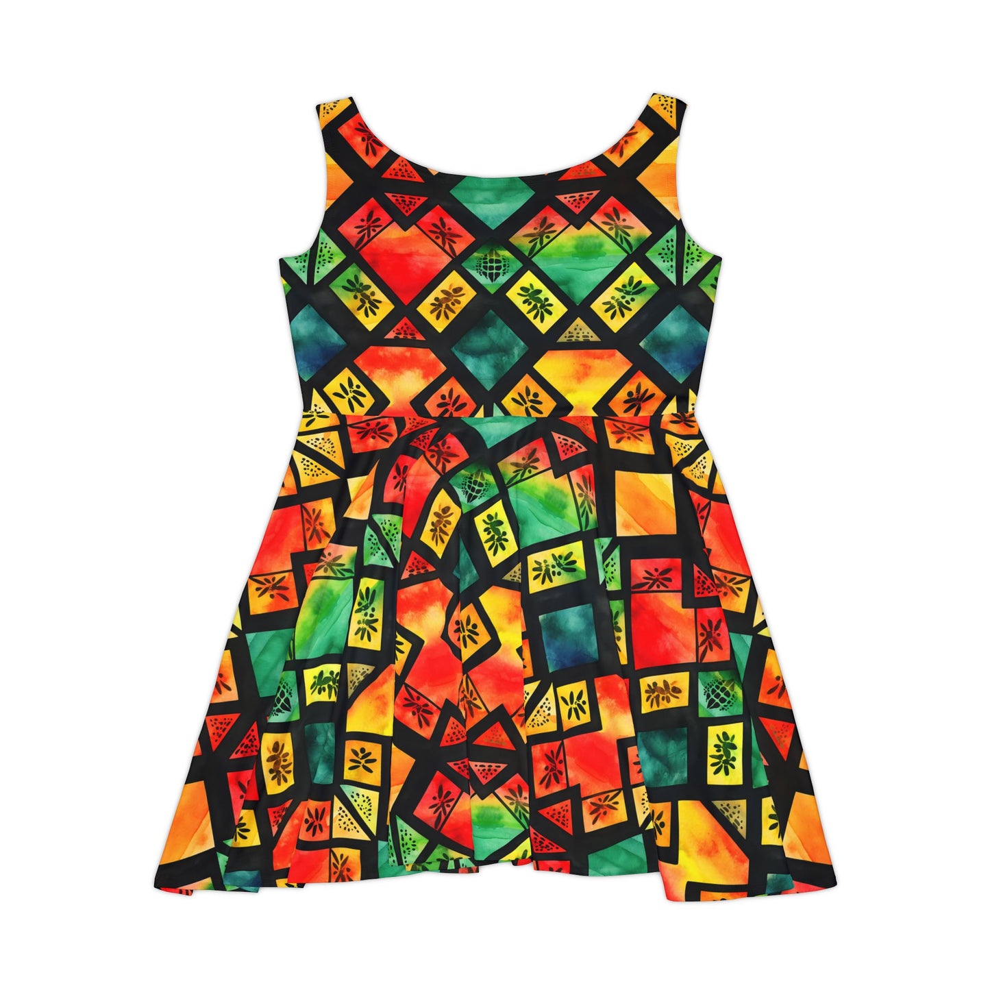 Freedom Flame Women's Skater Dress