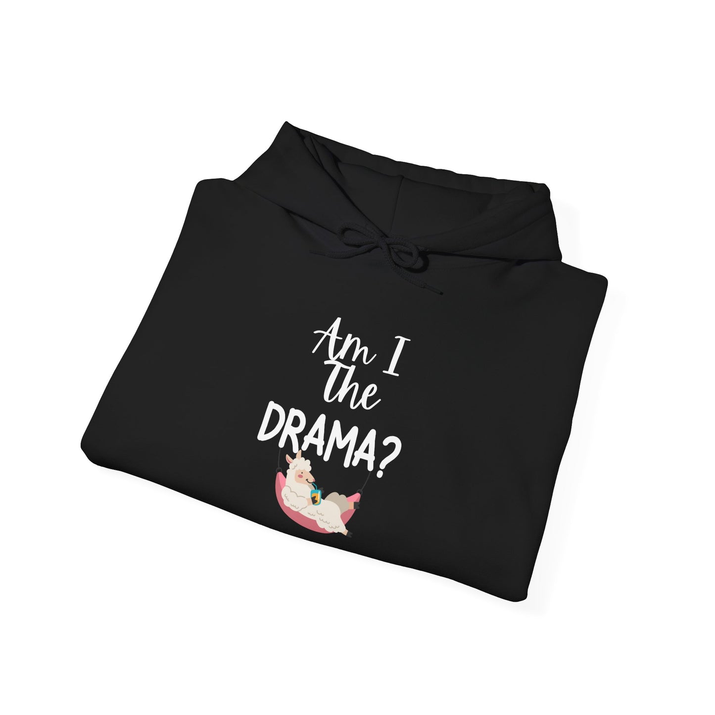 Am I The Drama (Lama) Heavy Blend™ Hooded Sweatshirt