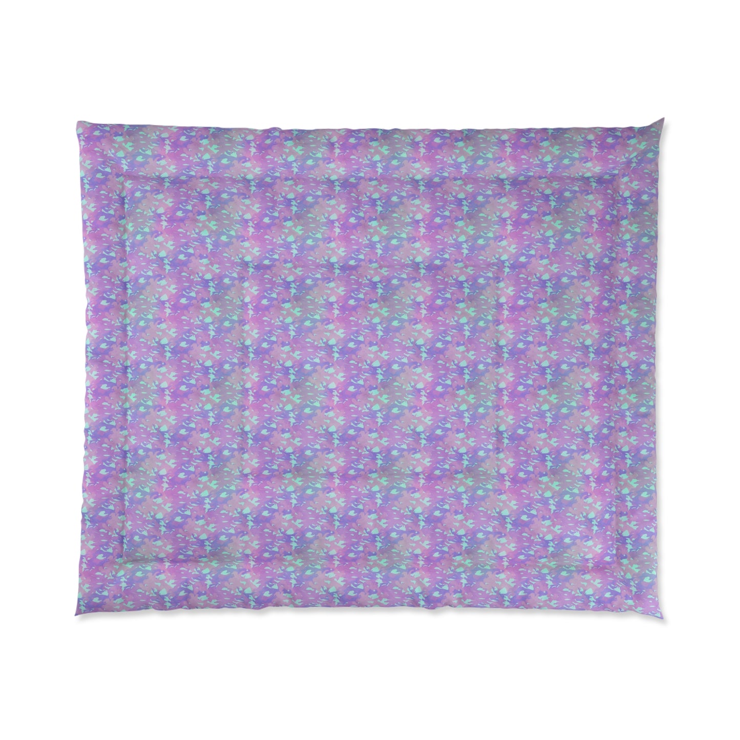 Lavender Mist Camo Comforter