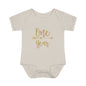 Golden Arrow Milestone Baby Bodysuit-One Year