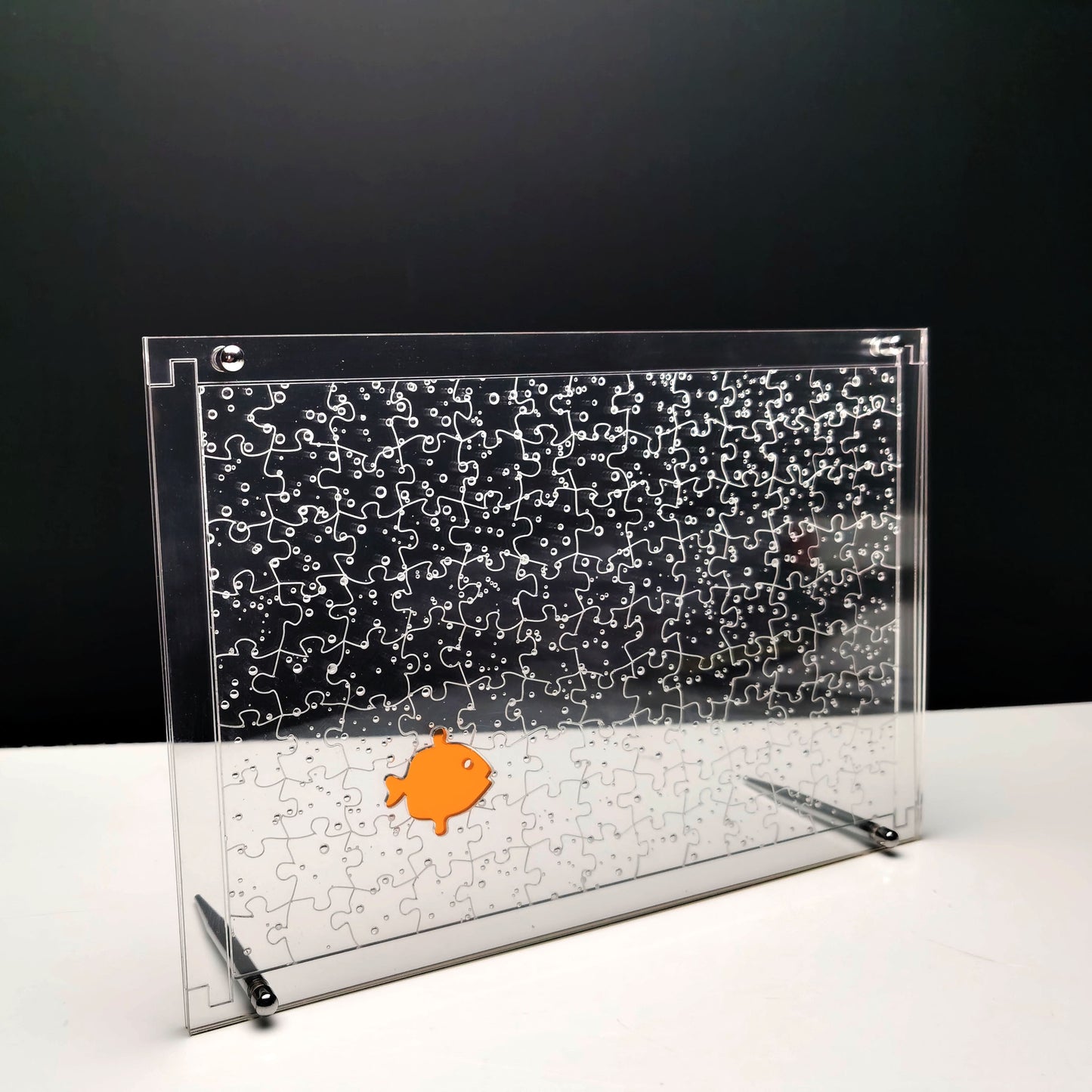 Broken Glass Clear Acrylic Super Difficult Puzzles