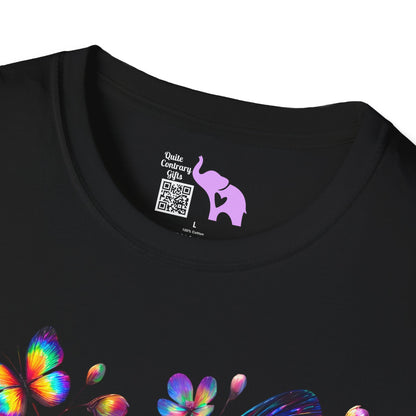 Colorful Butterflies Adult T-shirt
