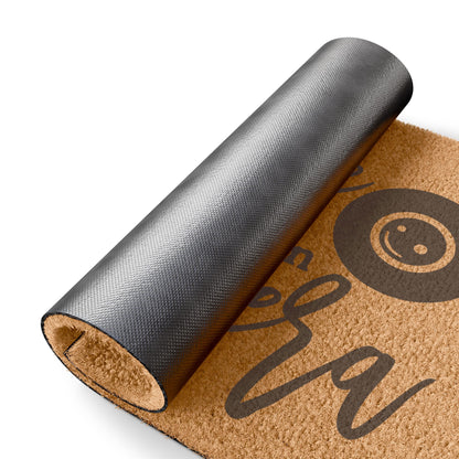 Smile You're On Camera Coconut Fiber Doormat