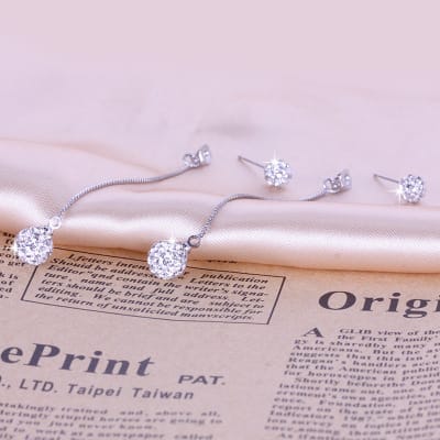 Celestial Drop Jacket Earrings