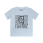 I Am Nine Typography Youth Softstyle Tee