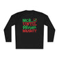 Nice Until Proven Naughty 2 Adult Long Sleeve Tee