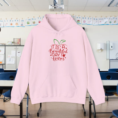 It's A Beautiful Day To Learn Heavy Blend™ Hooded Sweatshirt