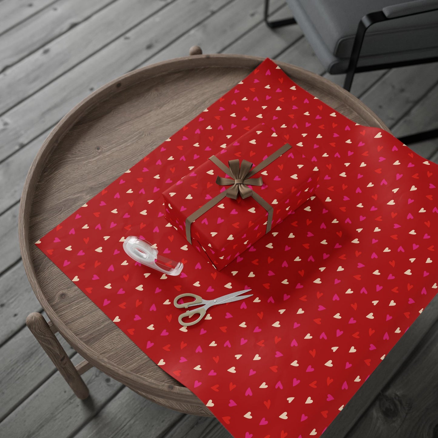 Cupid's Confetti Wrapping Paper