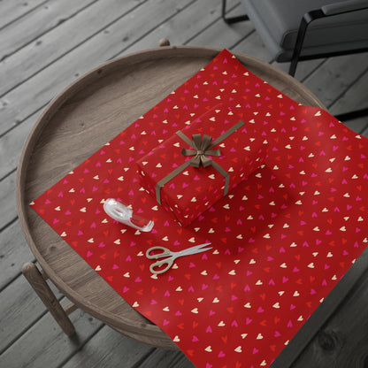 Cupid's Confetti Wrapping Paper