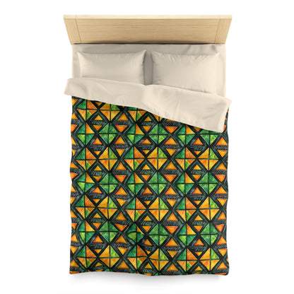 Living Tapestry Microfiber Duvet Cover
