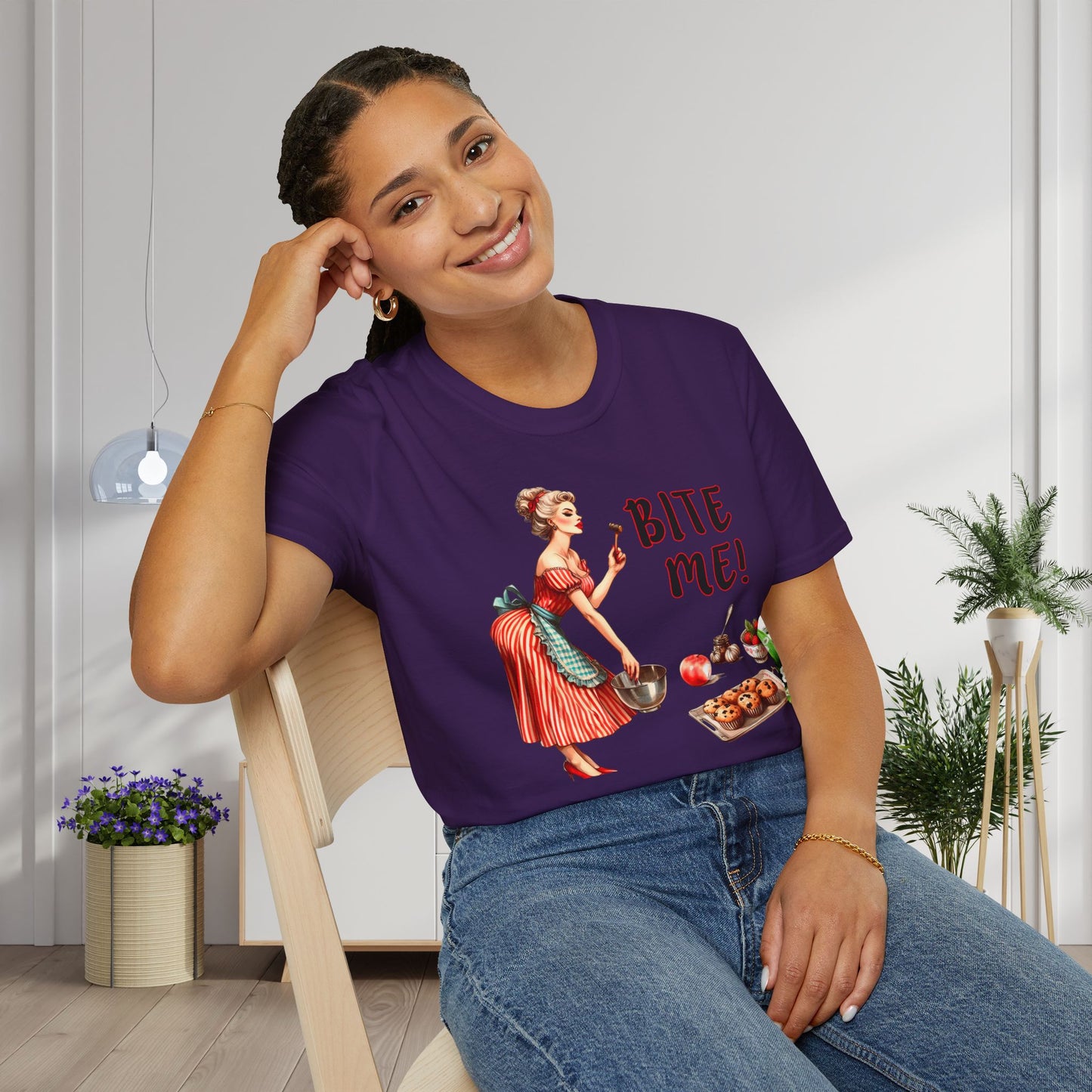 Bite Me Adult T-shirt