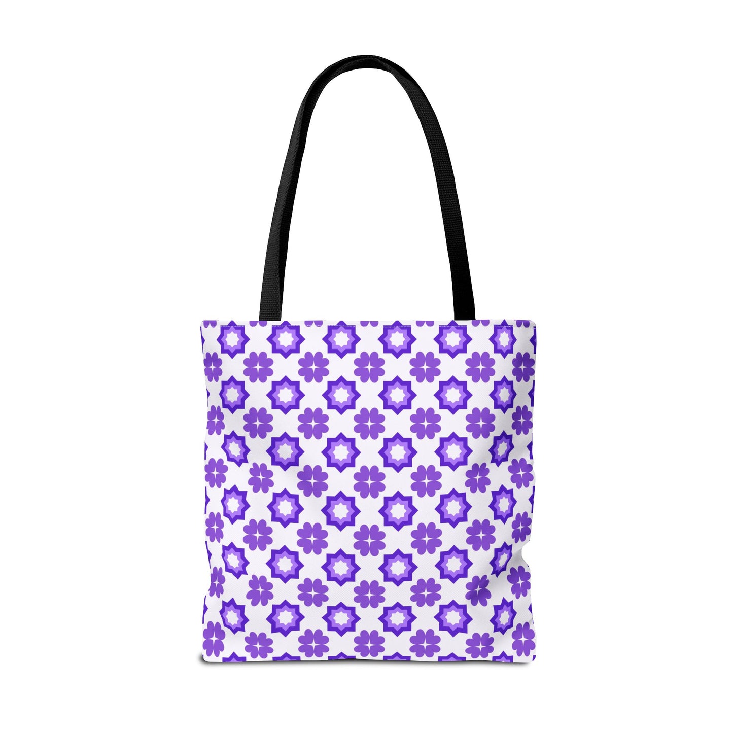 Purple Prism Garden Canvas Tote Bag