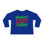Naughty List Crew Toddler Long Sleeve Tee