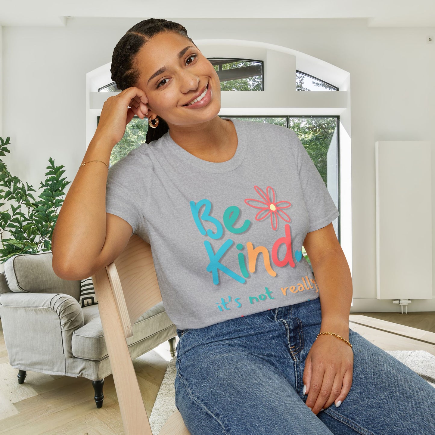 Be Kind. It's Not That Hard Adult T-shirt