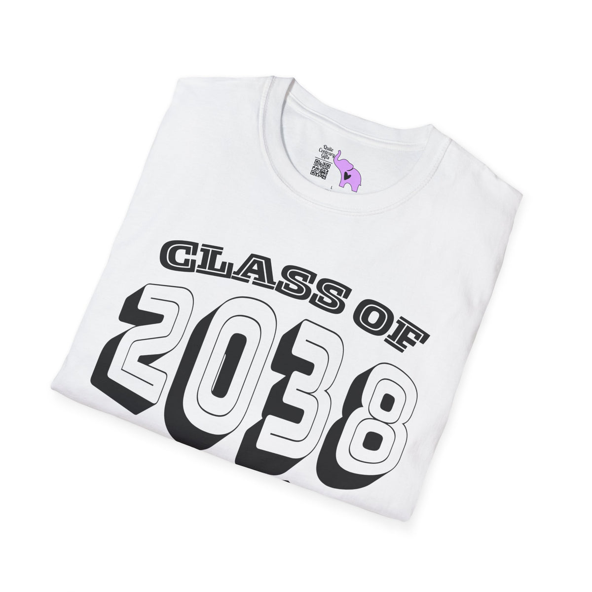 Class of 2038 Adult-sized T-shirt for 2026/27 First Graders