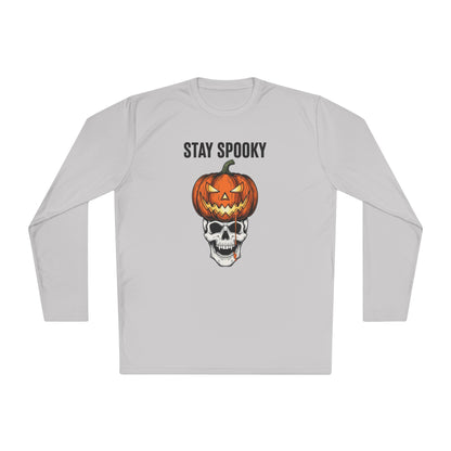 Stay Spooky (Pumpkin/Skull) Adult Long Sleeve Tee