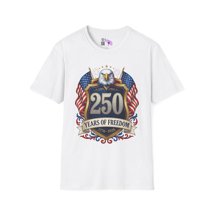 250 Years of Freedom Adult T-shirt