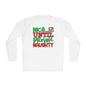 Nice Until Proven Naughty 2 Adult Long Sleeve Tee