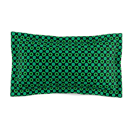 Clover Bloom Burst Pillow Sham