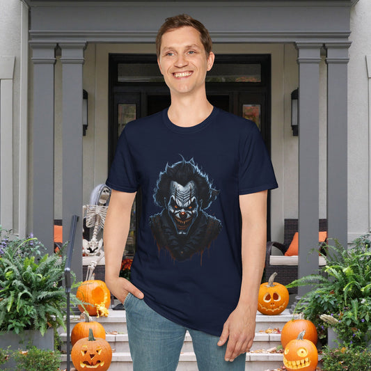 Creepy Clown Adult T-shirt