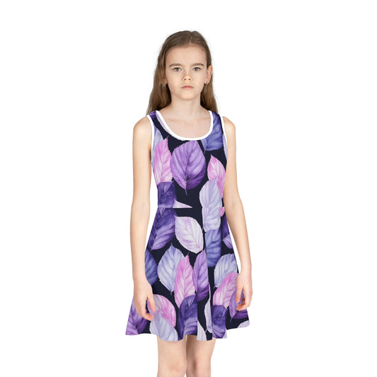 Ethereal Grove Girls' Sleeveless Sundress