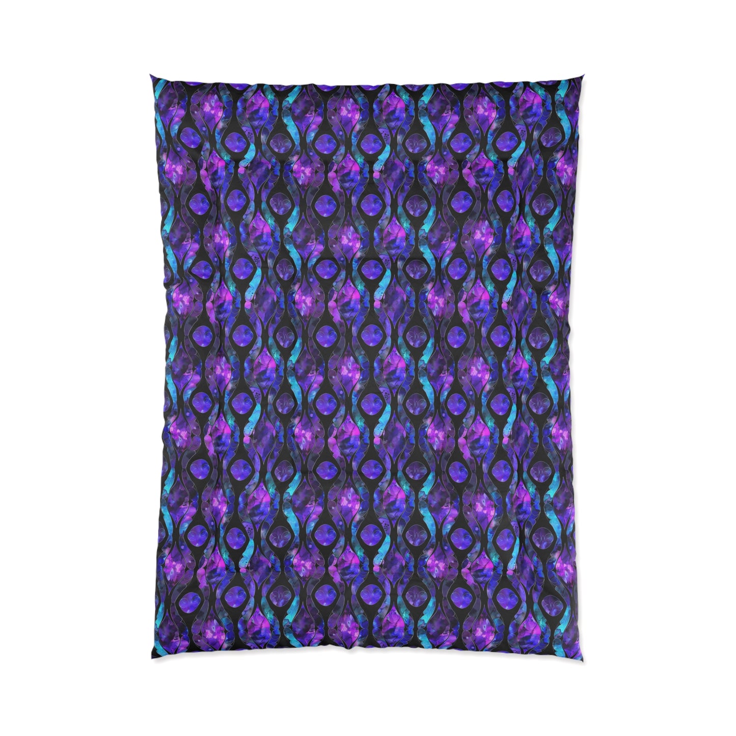 Celestial Glass Print Comforter