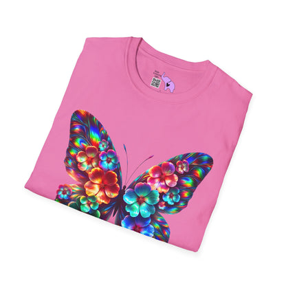 Neon Bloomfly Adult T-shirt