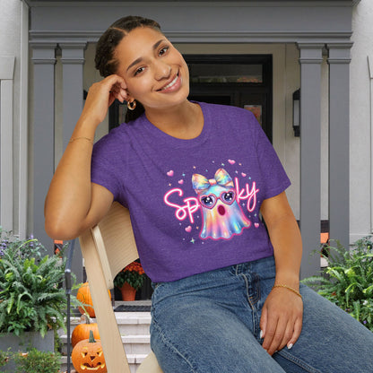 Spooky Pastel Ghost Adult T-shirt