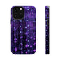 Purple Raindrops MagSafe® Compatible Tough Case for iPhone