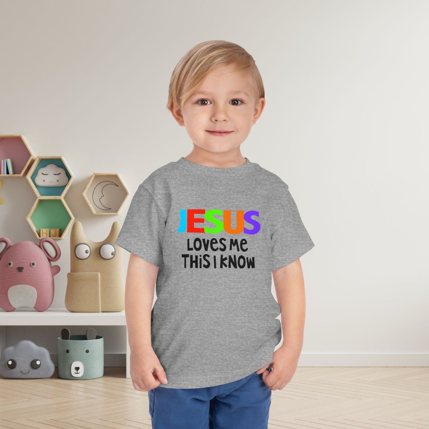 Jesus Loves Me This I Know Toddler Tee