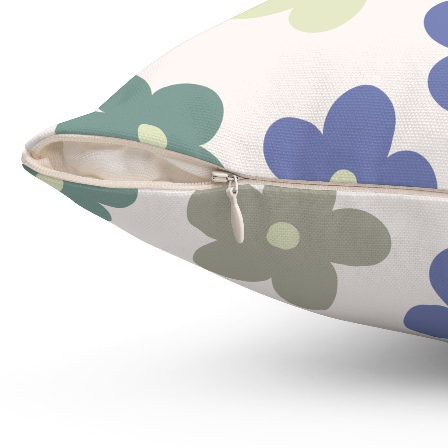 Earthbound Blooms Throw Pillow