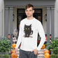 Black Kitten Adult Long Sleeve Tee