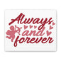 Always and Forever (Cupid) Canvas Art