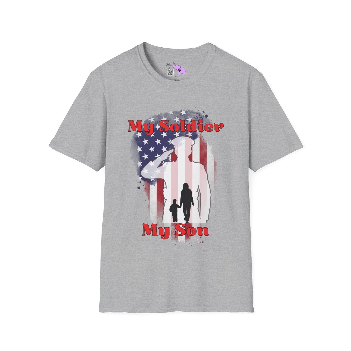 My Soldier My Son (Mom) Adult T-shirt