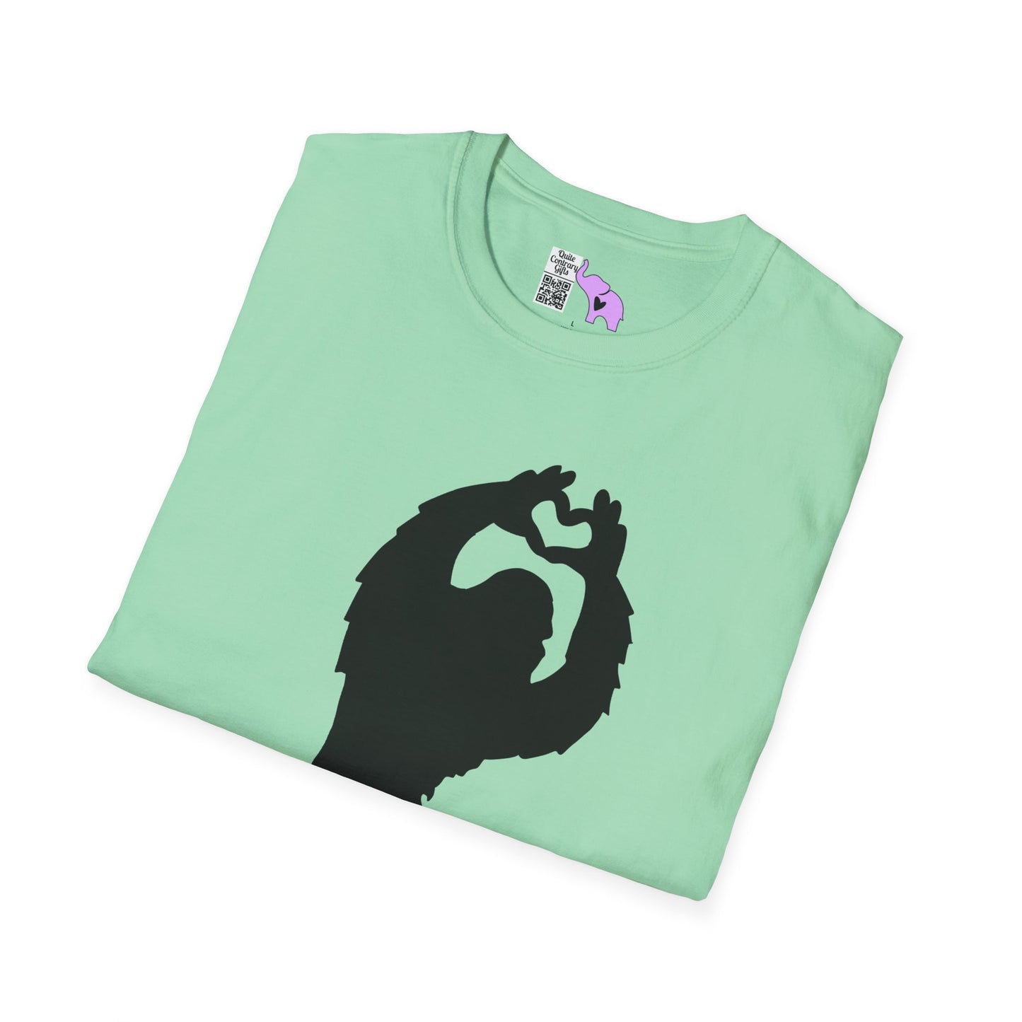 Bigfoot Loves You Adult T-shirt