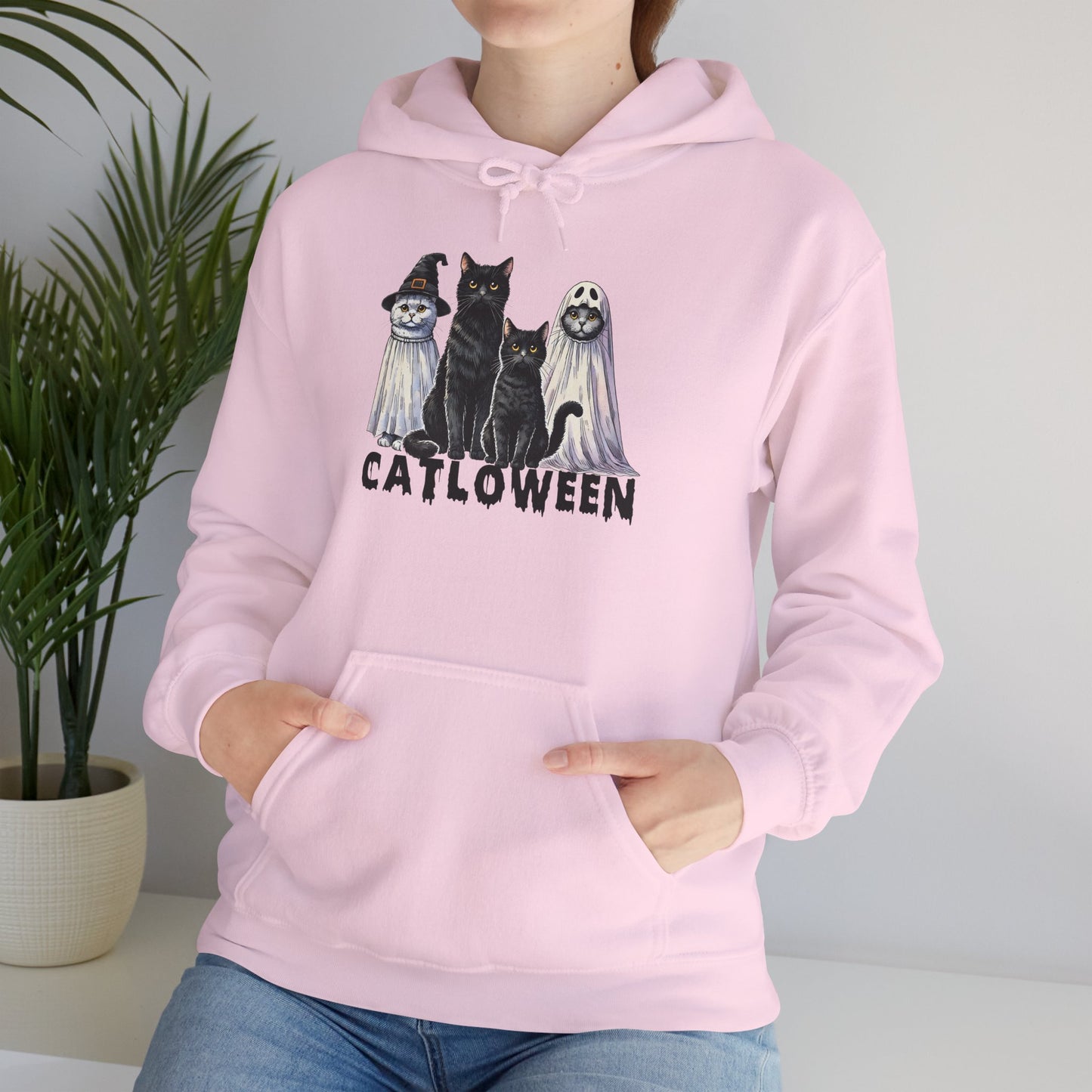 Catloween Heavy Blend™ Hooded Sweatshirt