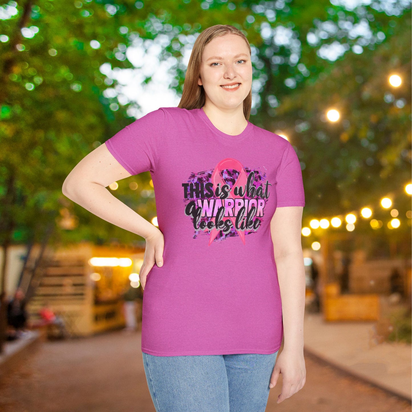 This Is What A Warrior Looks Like Adult T-shirt