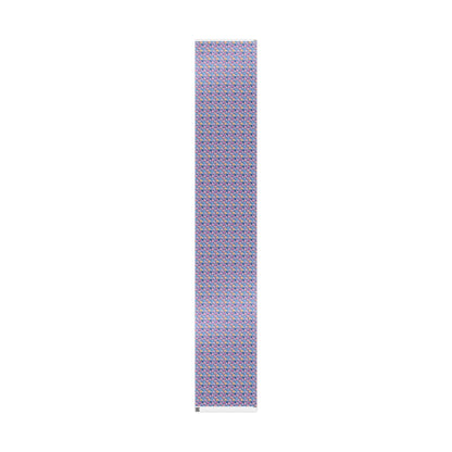 Color Pop Stitched Hearts Wrapping Paper