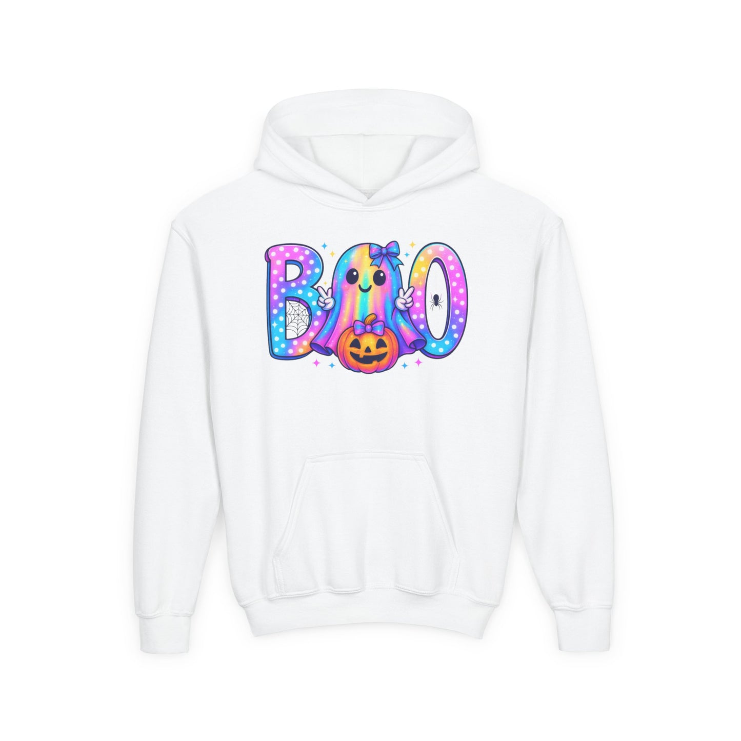 Pastel Boo Youth Hoodie