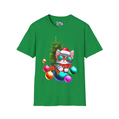 Christmas Ornaments Kitten T-shirt