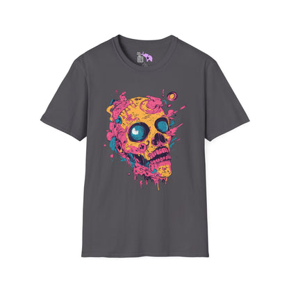 Sleepy Skull Adult T-shirt