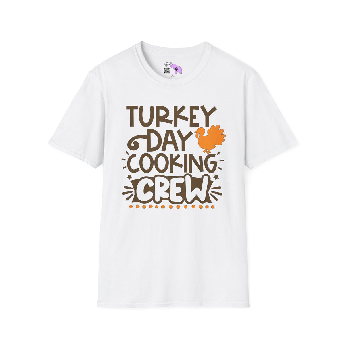 Turkey Day Cooking Crew Adult T-shirt