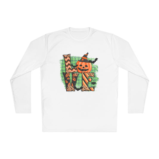 Halloween Love Adult Long Sleeve Tee