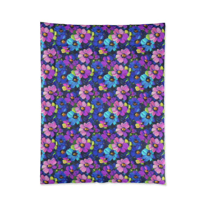 Watercolor Daisies Comforter