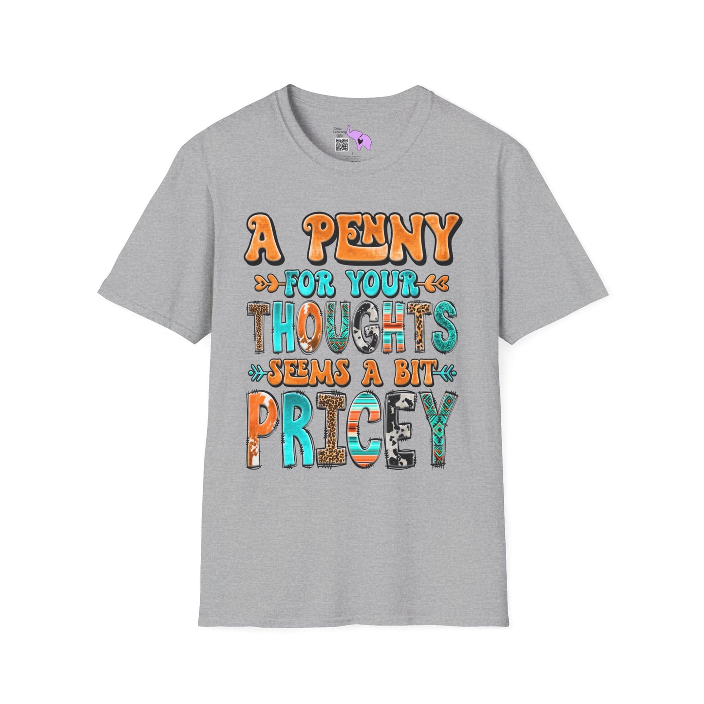 A Penny For Your Thoughts Adult T-shirt
