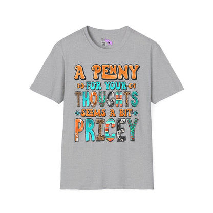 A Penny For Your Thoughts Adult T-shirt