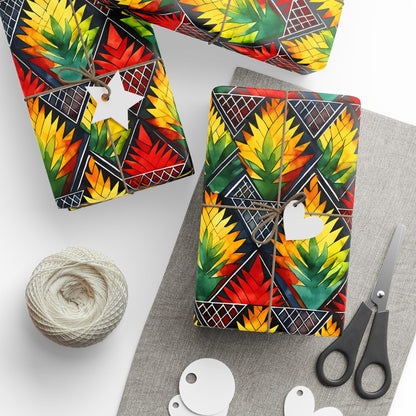 Heritage Harmony Kwanzaa Wrapping Paper